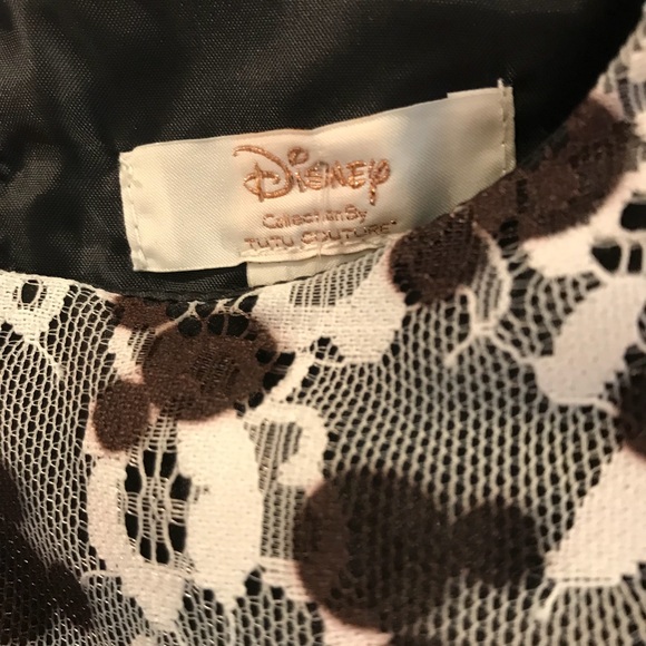 Disney Tutu Couture Minnie Mouse Lace Dress - Picture 6 of 8